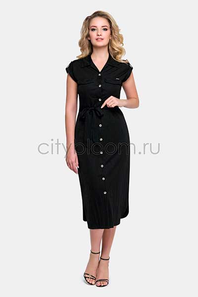 Платье сарафан сафари черное купить в Екатеринбурге